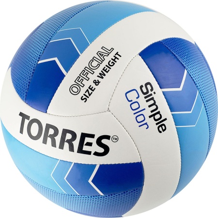 Купить Мяч волейбольный Torres Simple Color любительский р.5 в Набережныечелнах 